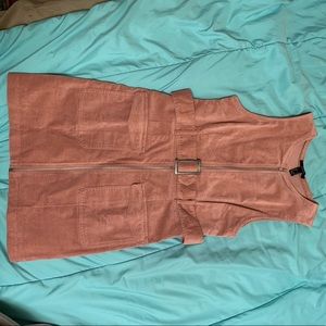 NWT Pink Suede Dress (M)
